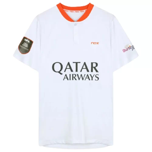 Camiseta NOX Sponsor Agustin Tapia Blanca