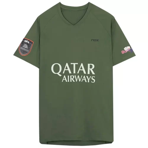 CAMISETA NOX SPONSOR AGUSTIN TAPIA VERDE OLIVA