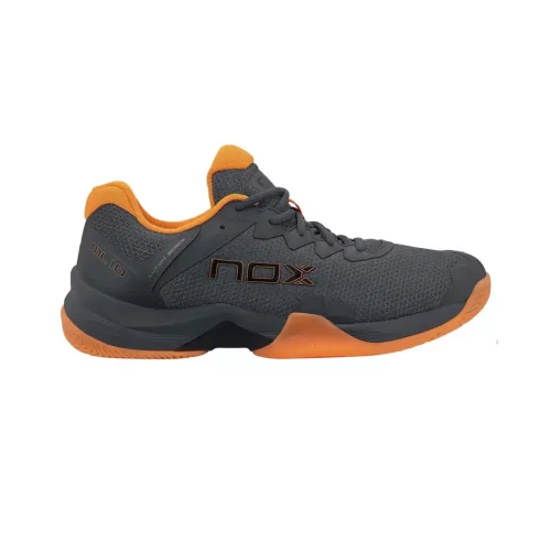 Zapatillas Padel NOX ML10 Hexa Gris/Naranja