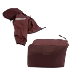 NOX Men's Windbreaker Jacket PRO Maroon Image 6