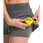 NOX PRO Women's Paddle Skirt - Gray Image 3