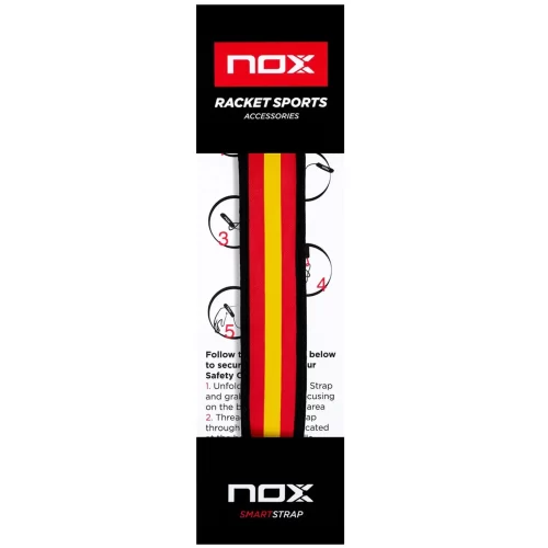 Cordon NOX Smartstrap Luxury Amarillo/Rojo Bandera