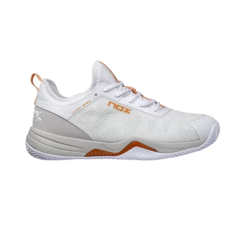 Zapatillas Padel NOX Nerbo Blanco/Coral