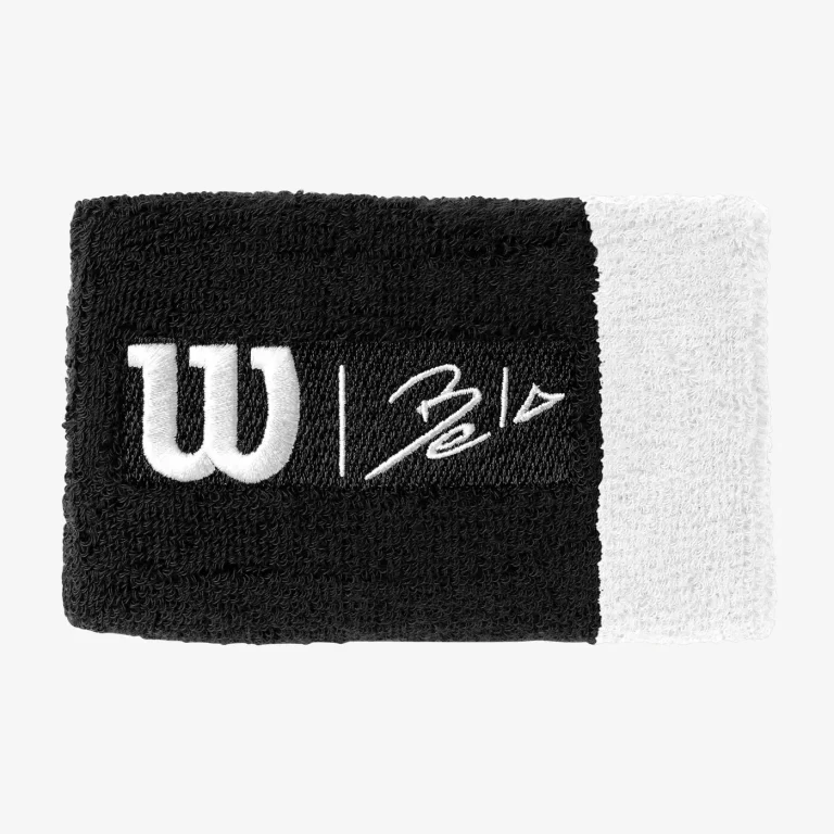 Wilson Bela Extra Wide Wristband II Negro