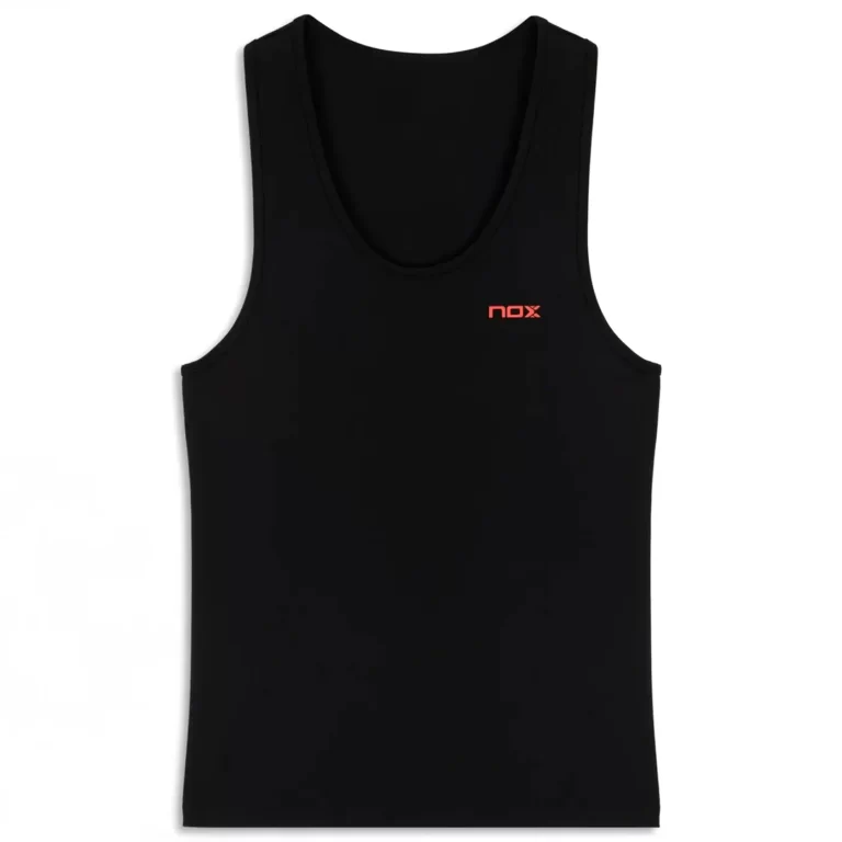 NOX Women's Padel TANK TOP Black Image 4