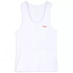 NOX Women's Padel TANK TOP, Padel Apparel for Women White Image 4