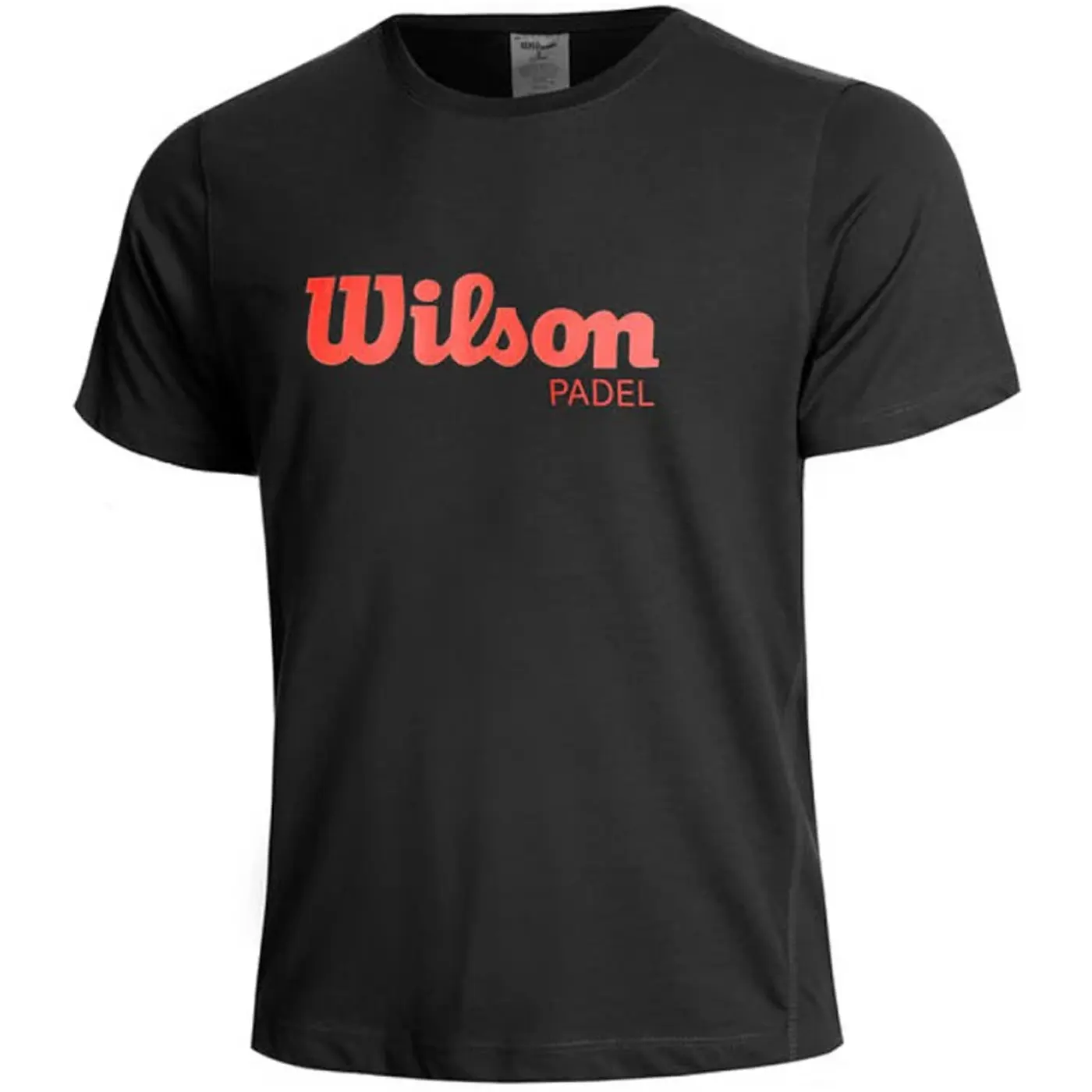 Wilson Graphic Tee Men's Padel T-Shirt - Black - Red Image 5