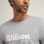Wilson Graphic Tee Men's Padel T-Shirt - Grey Image 2