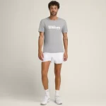 Wilson Graphic Tee Men's Padel T-Shirt - Grey Image 5
