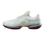 Wilson Kaos Swift 1.5 Clay Women's Padel Tennis Shoes Opal Blue Stormy Sea Phlox Image 4