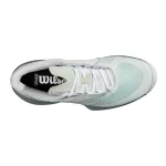 Wilson Kaos Swift 1.5 Clay Women's Padel Tennis Shoes Opal Blue Stormy Sea Phlox Image 6