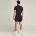 Wilson Players Seamless Crew Men's Padel T-Shirt - Black Image 4