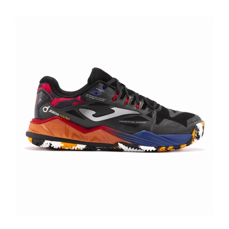 JOMA Padel Shoes SPIN Men 2401 Black 01