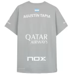 NOX Sponsors Agustin Tapia AT10 Padel T-Shirt Grey 03