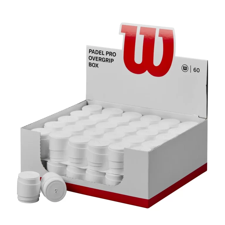 WILSON Padel Pro Overgrip Box 60 Pack White