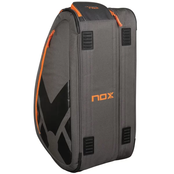 NOX AT10 Team Padel Racket Bag Grey Orange 03