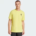 ADIDAS Graphic Zone Padel T-Shirt Yellow 02