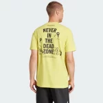 ADIDAS Graphic Zone Padel T-Shirt Yellow 03