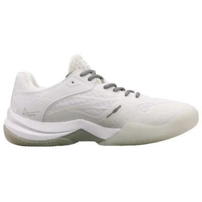 NOX AT10 LUX 2025 Padel Shoes White Grey 04