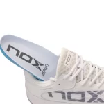 NOX AT10 LUX 2025 Padel Shoes White Grey 11
