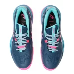 ASICS Gel-Resolution X Padel Shoes Mako Blue Hot Pink 03