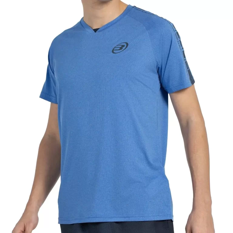 BULLPADEL BADAN VIGORE Padel T-SHIRT ATOMIC BLUE 04