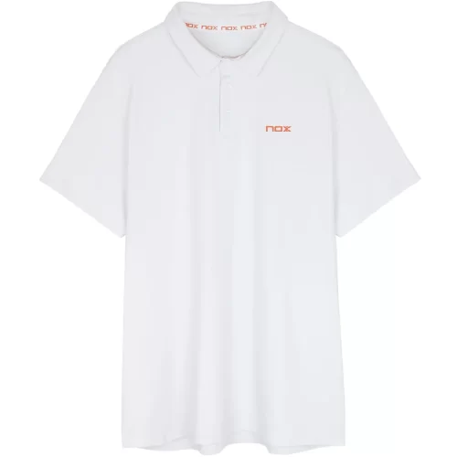 NOX Padel Polo Shirt Team Regular White 03