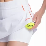 NOX Padel Skirt Team White 03