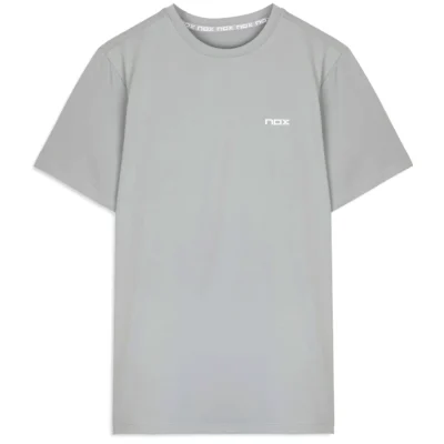 NOX Team Regular Men's Padel T-Shirt Grey 01