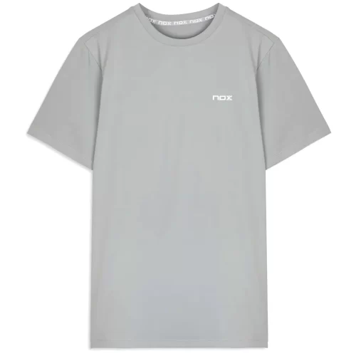 NOX Team Regular Men's Padel T-Shirt Grey 01