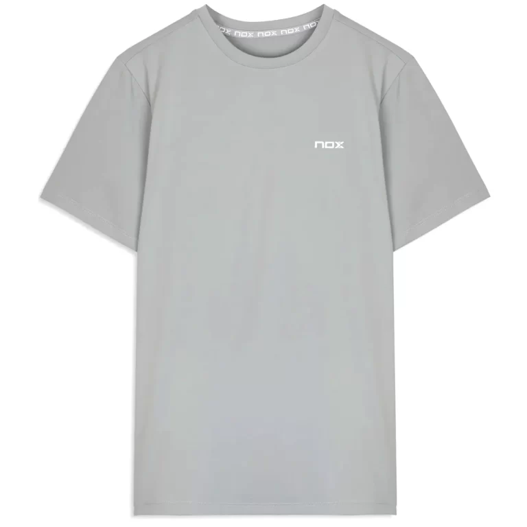 NOX Team Regular Men's Padel T-Shirt Grey 01