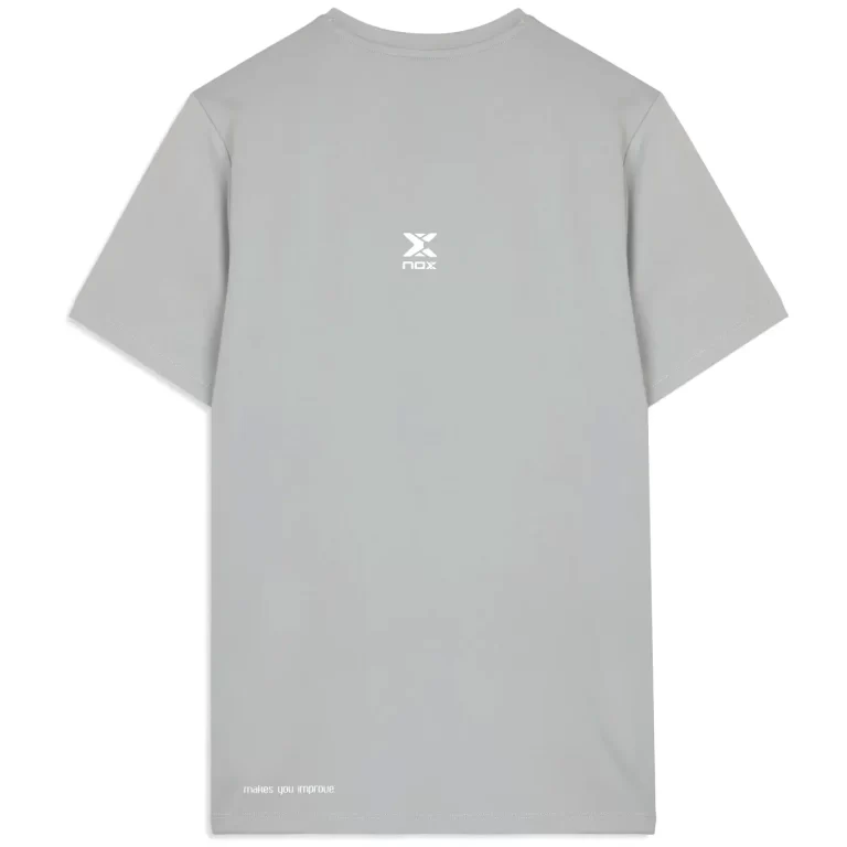 NOX Team Regular Men's Padel T-Shirt Grey 02