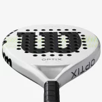 WILSON Optix V1 2025 Padel Racket White 02