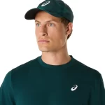 ASICS Court Short Sleeve Padel Shirt Saxon Green 04