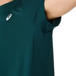 ASICS Court Short Sleeve Padel Shirt Saxon Green 06
