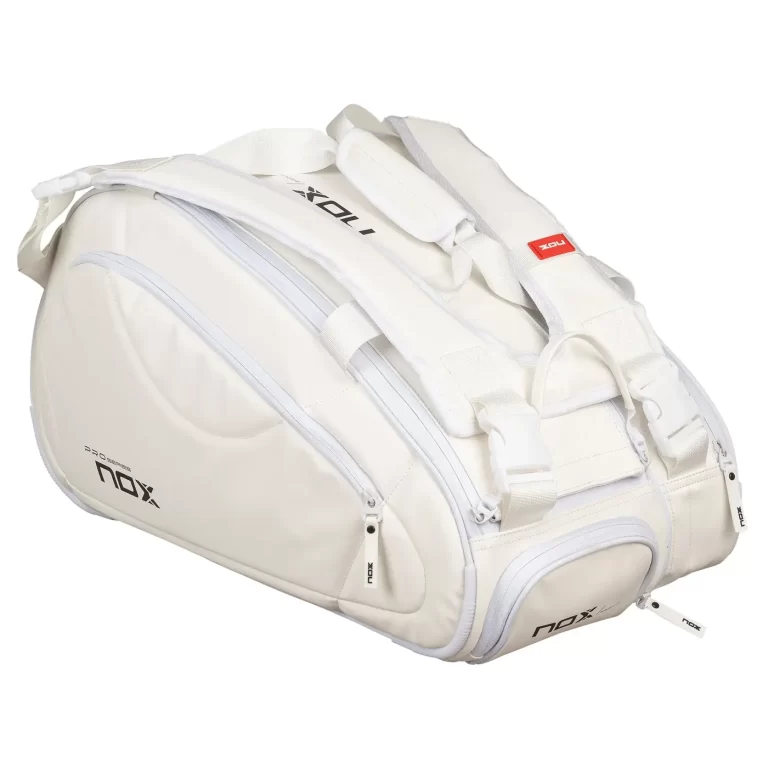 NOX Pro Series Padel Bag White