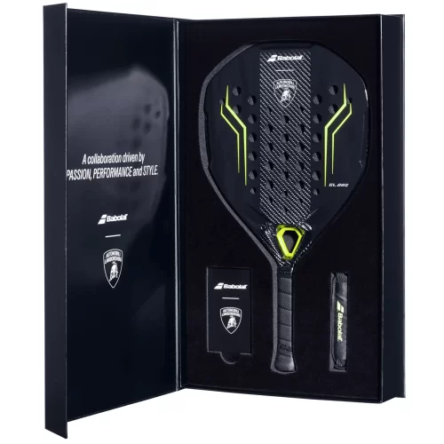 BABOLAT X Lamborghini BL002 Black Padel Racket 01