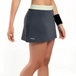 NOX PRO Women's Padel Skirt Charcoal Grey 02