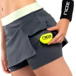 NOX PRO Women's Padel Skirt Charcoal Grey 04