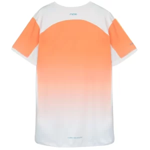 NOX Pro Padel T-Shirt Short Sleeve Mock Orange 04