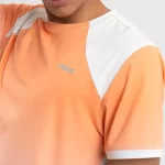 NOX Pro Padel T-Shirt Short Sleeve Mock Orange 08