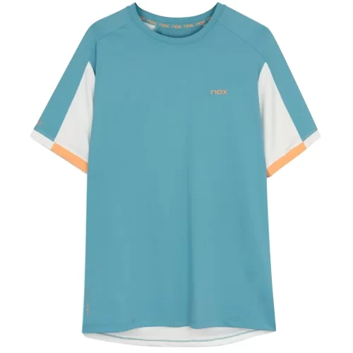 NOX Pro Padel T-Shirt Short Sleeve Turquoise 01