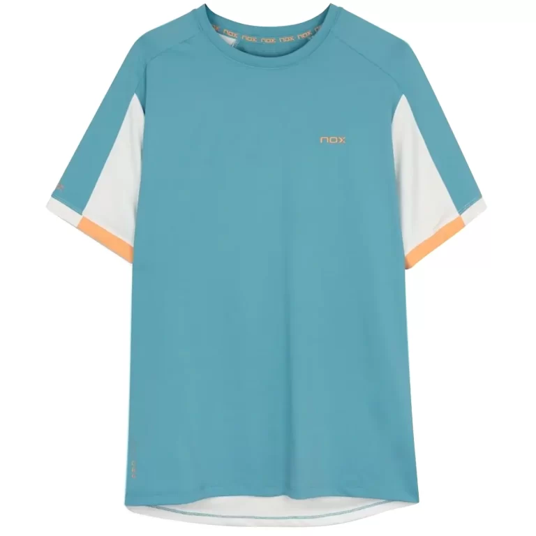 NOX Pro Padel T-Shirt Short Sleeve Turquoise 01
