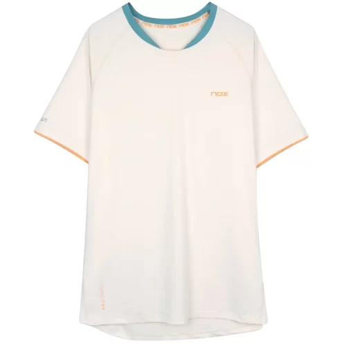 NOX Pro Padel T-Shirt Short Sleeve Vanilla 01