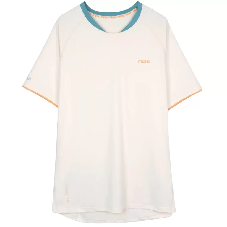 NOX Pro Padel T-Shirt Short Sleeve Vanilla 01