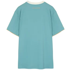 NOX Pro Polo Padel Shirt Short Sleeve Turquoise 02