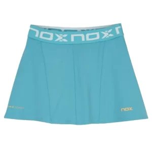 NOX Pro Women's Padel Skirt Turquoise 03