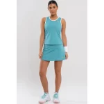 NOX Pro Women's Padel Skirt Turquoise 05