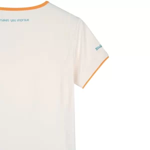 NOX Pro Women's Padel T-Shirt Short Sleeve Vanilla 01