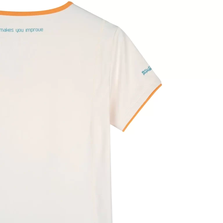 NOX Pro Women's Padel T-Shirt Short Sleeve Vanilla 01